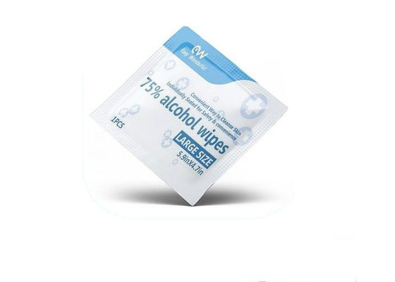 Trapos desinfectantes antisépticos personales de la mano 60gsm de la seguridad