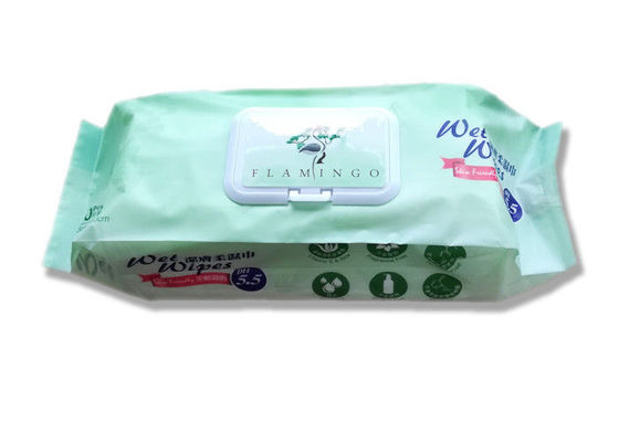 Trapos mojados ultra suaves amistosos de la piel, trapos mojados antibacterianos
