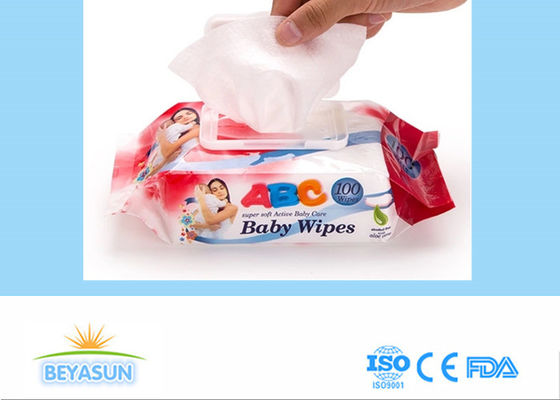 Limpieza modificada para requisitos particulares del bebé de Logo Disposable Wet Wipes For